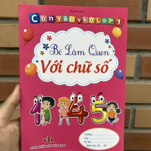 Con vào lớp 1 - Bé làm quen với chữ số